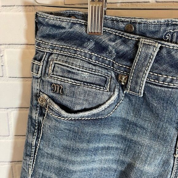 Miss Me Denim Capris JP5163P2 Sz 26 - Picture 11 of 14